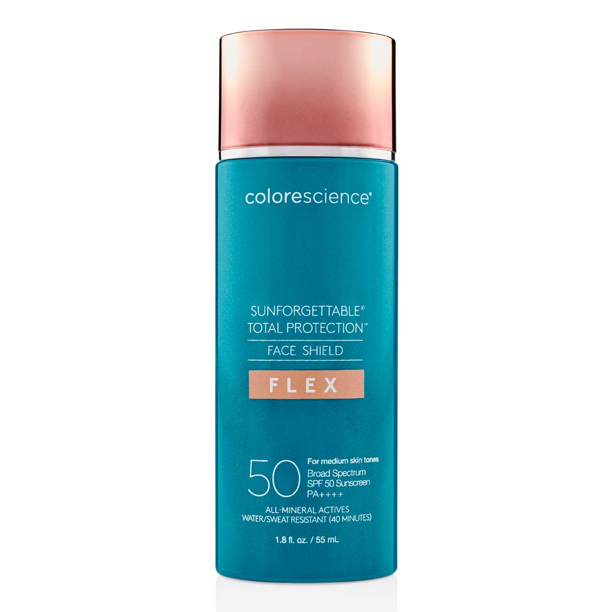 sunforgettable total protection face shield flex spf 50 Colorescience