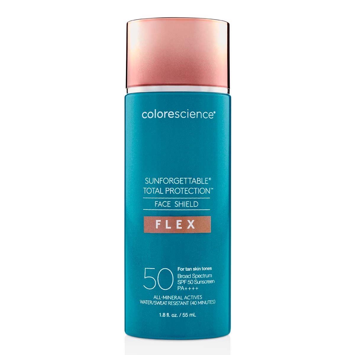 sunforgettable total protection face shield flex spf 50 Colorescience