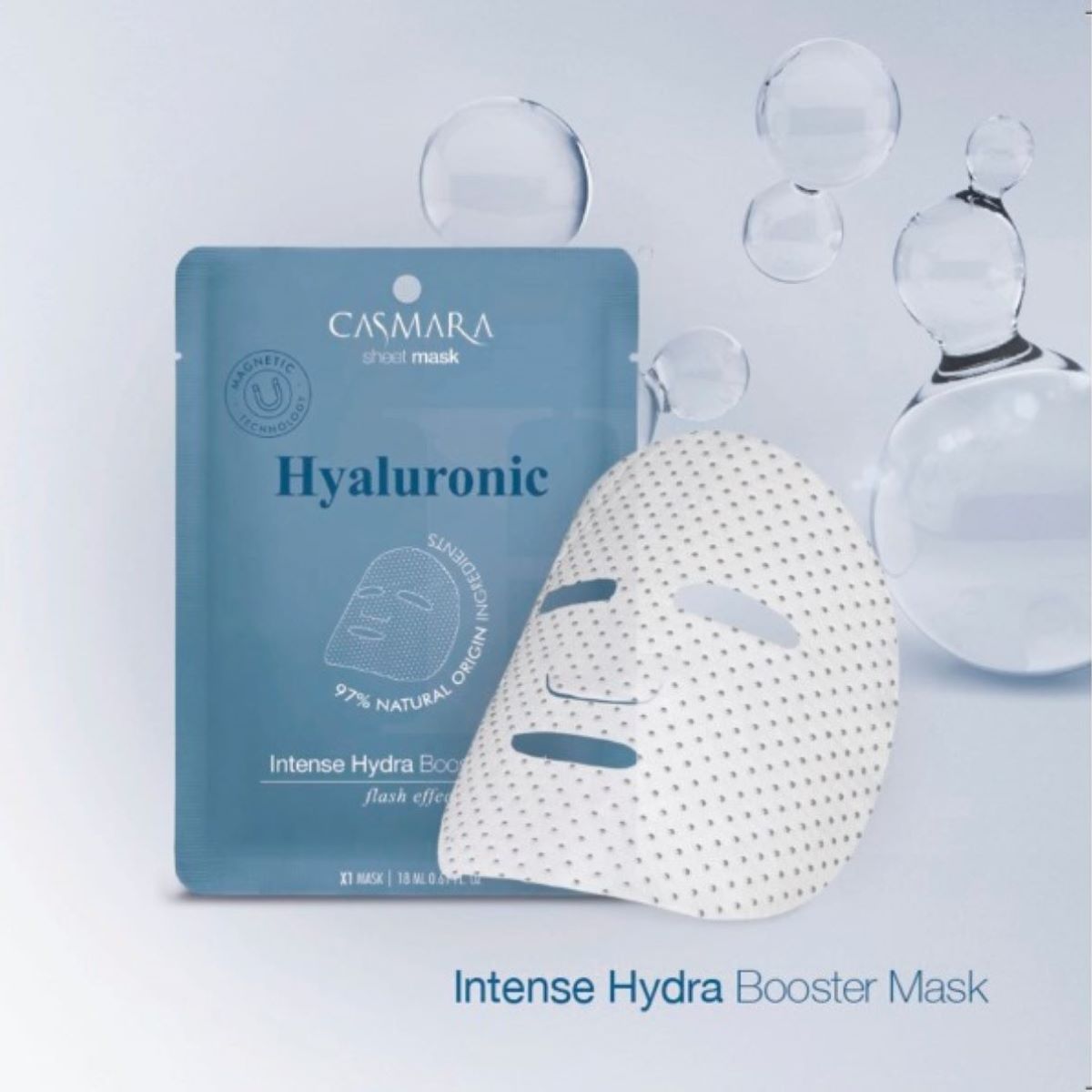 Sheet Mask Glow Booster Hyaluronic Casmara