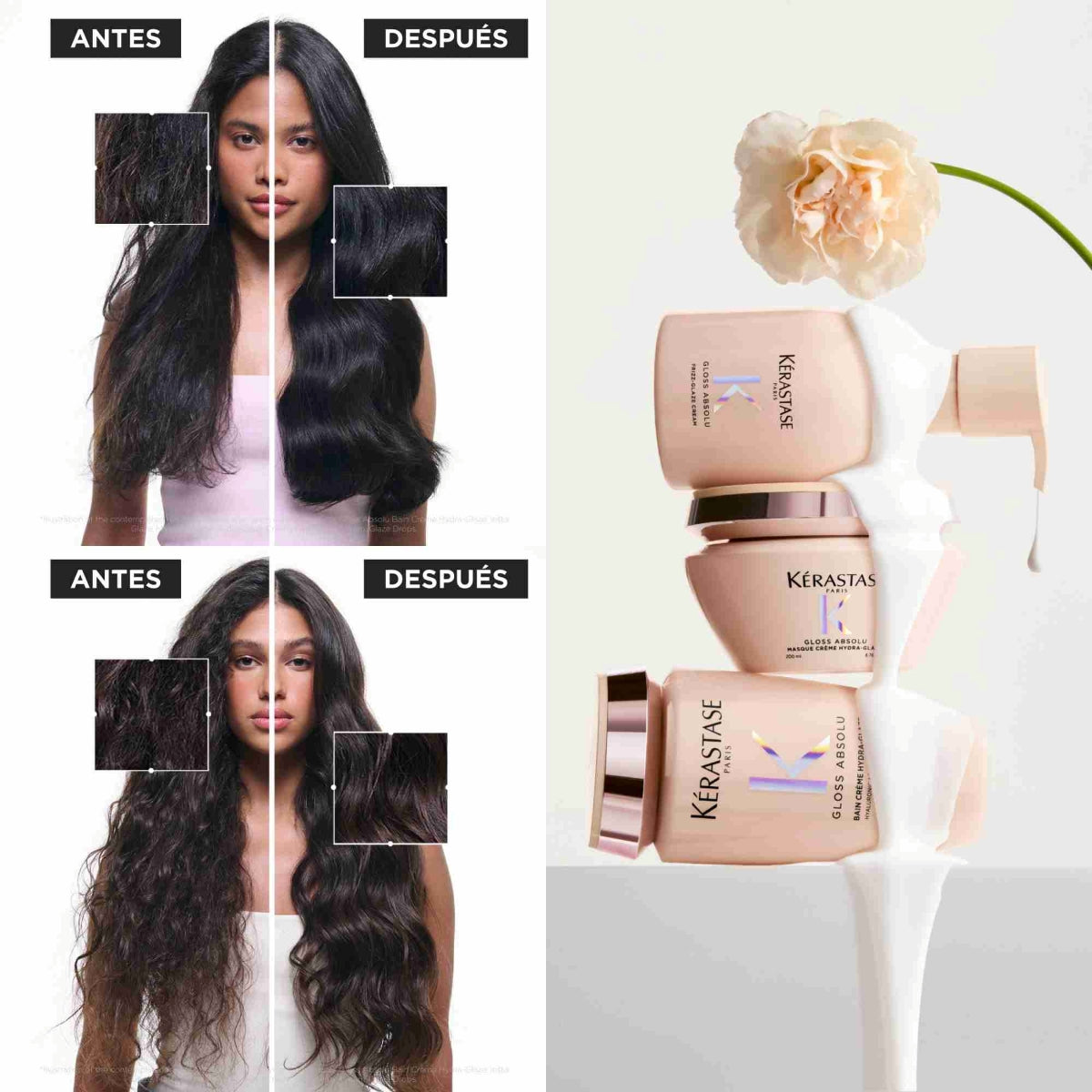 K Crema Gloss Crème Frizz Glaze - Kerastase