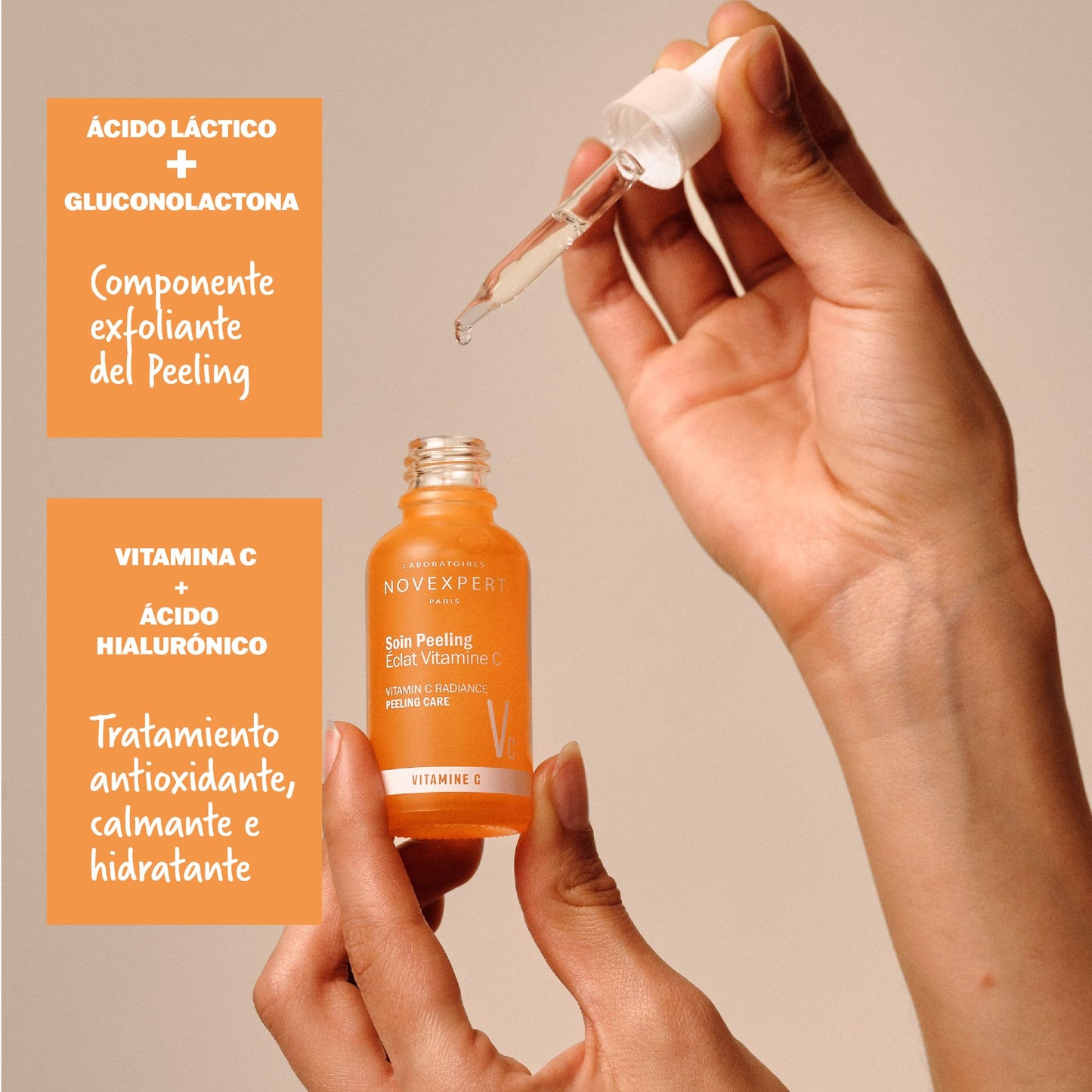 Serum Peeling Vitamina C - Novexpert