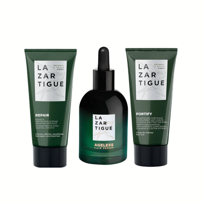 Kit  Ageless Suero + Obsequio: Mini Shampoo Repair y Mini Mascarilla Repair - Lazartigue