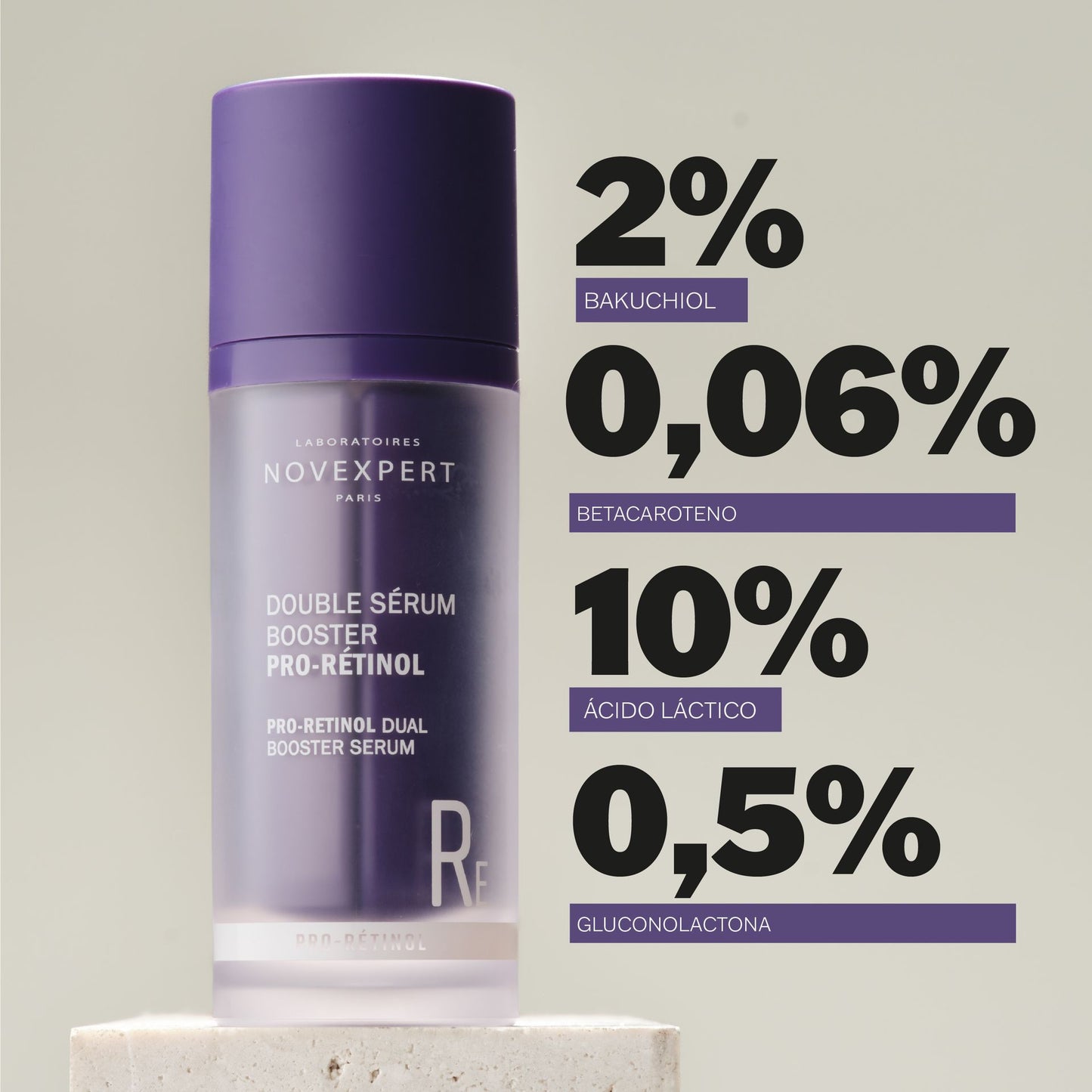 Doble Booster Serum Pro-Retinol - Novexpert