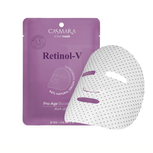 Sheet Mask Glow Booster Retinol  -  V - Casmara