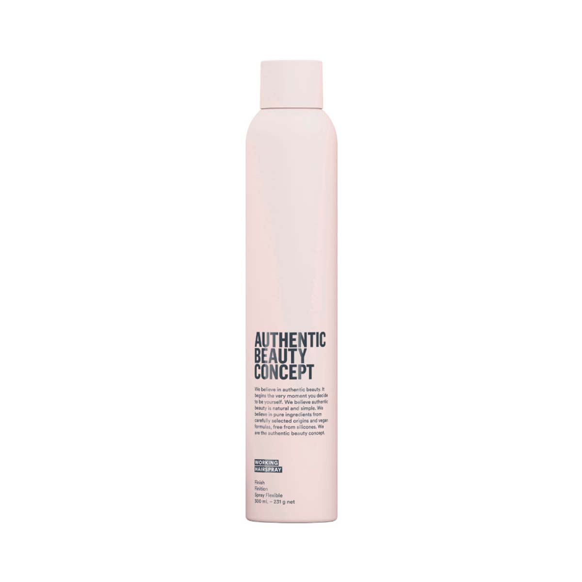 Working Hair Spray  Authentic Beauty Concept