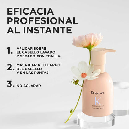 K Crema Gloss Crème Frizz Glaze - Kerastase